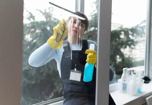 Nettoyage de vitres intérieures et extérieures à Glisolles